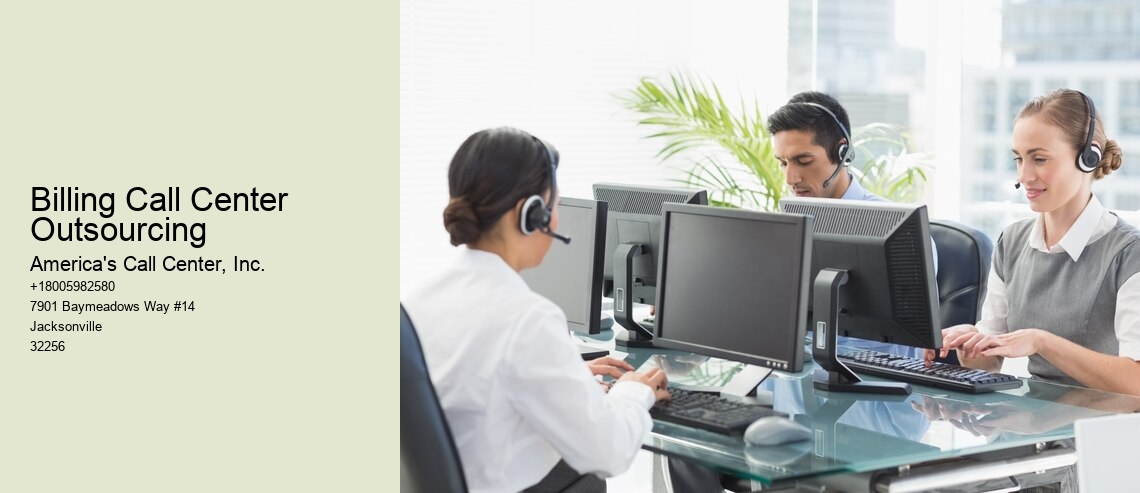 Billing Call Center Outsourcing