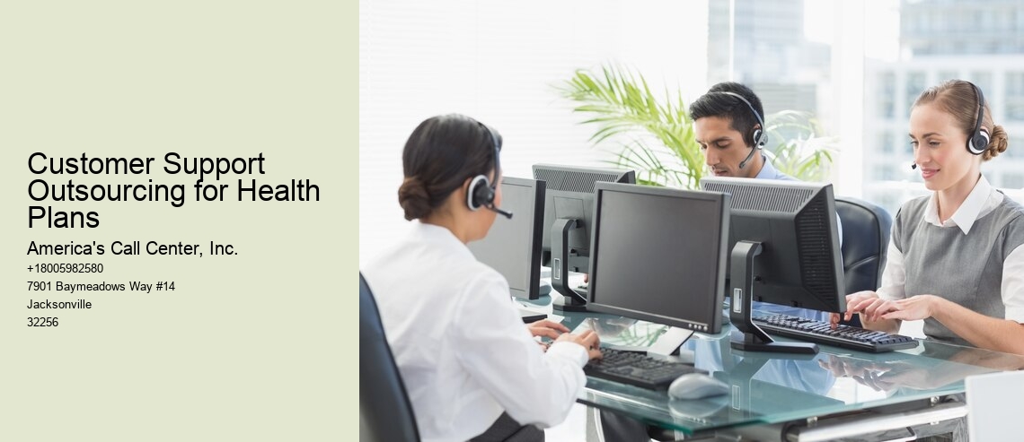 Customer Support Outsourcing for Health Plans