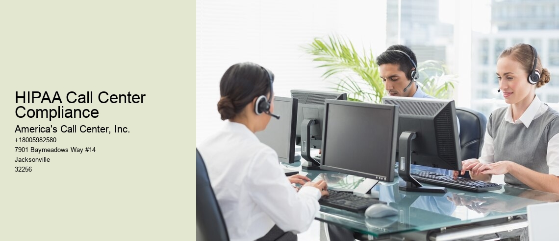 HIPAA Call Center Compliance