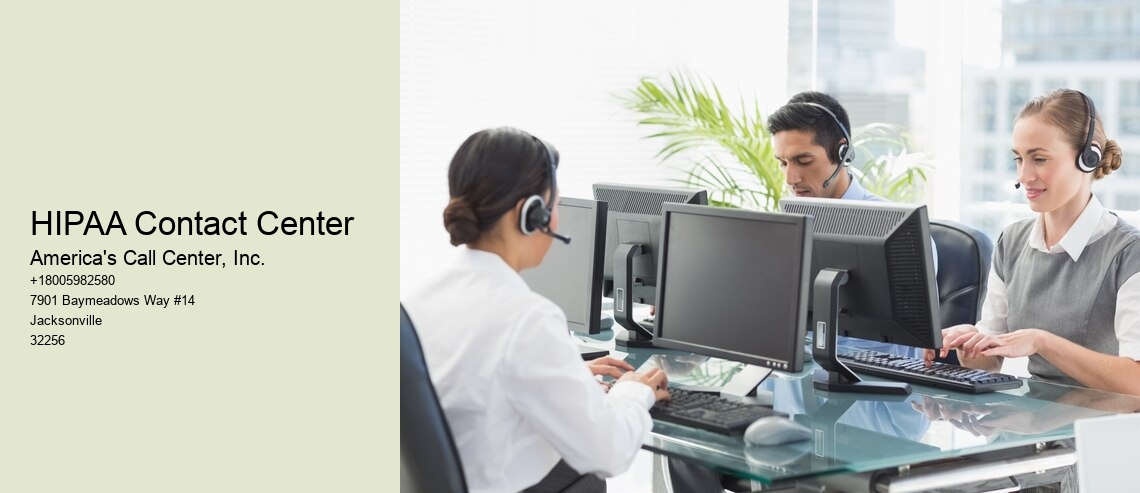 HIPAA Contact Center